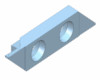 Drehplatte 0° mit Pariserschliff BP 717 RaX 2,5